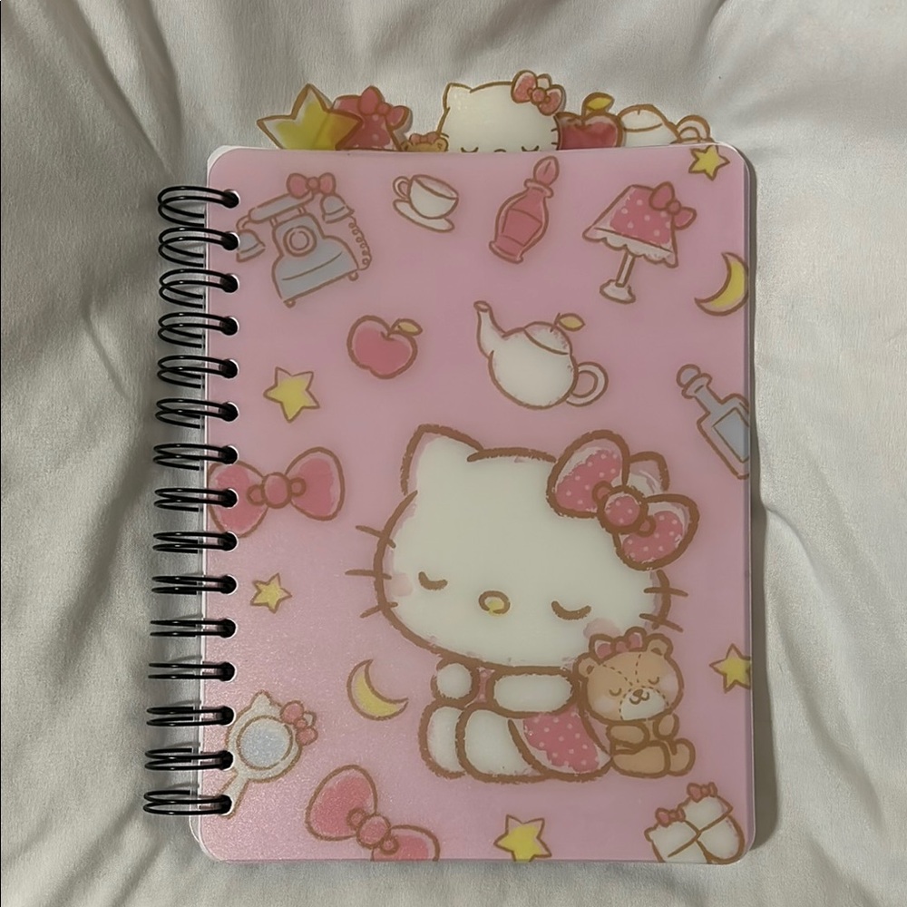 Hello Kitty Pink Spiral Notebook